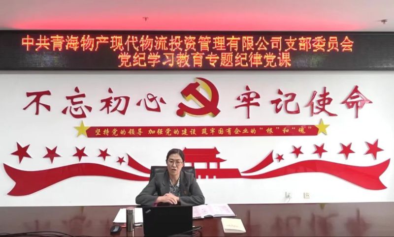 嚴(yán)明紀(jì)律作風(fēng) 永葆政治本色——集團黨委書記、董事長劉玲同志講授專題紀(jì)律黨課