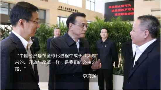 李克強提的更高水平對外開放，2015做了這些