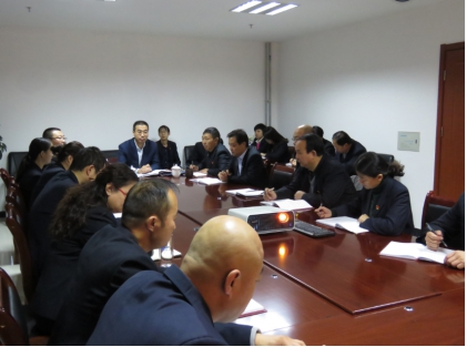 集團(tuán)黨委成員、紀(jì)委書記李志明來我司宣講黨的十九大精神
